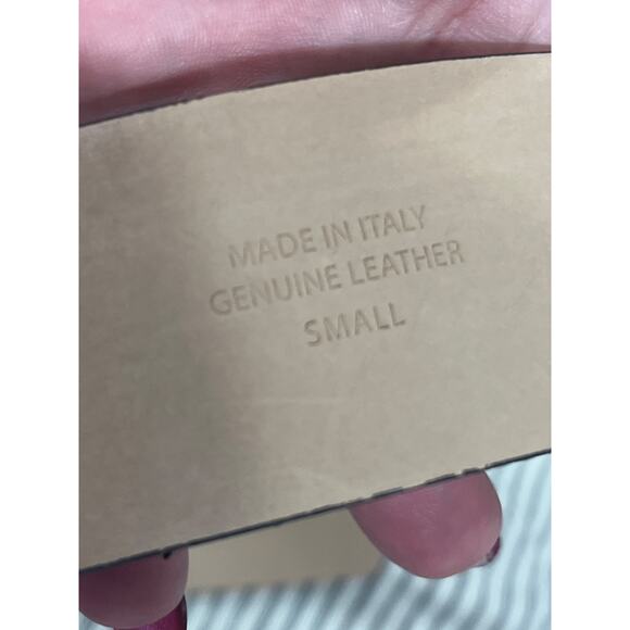 B-low the beltbelt genuine leather Italy small python women’s B-LOW THE BELT - Picture 6 of 8